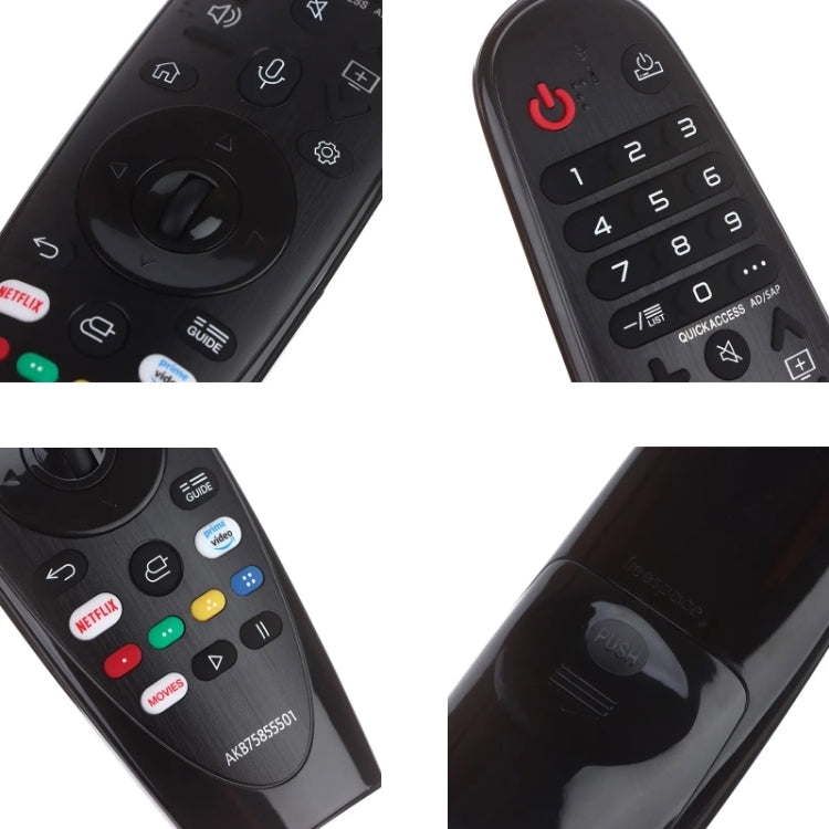 Điều khiển từ xa hồng ngoại cho TV LG cầm tay, mã AKB75855501
