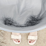 Áo choàng cắt tóc chất liệu PE 60cm thiết kế ô dù cho salon làm tóc nhuộm tóc uốn, PE