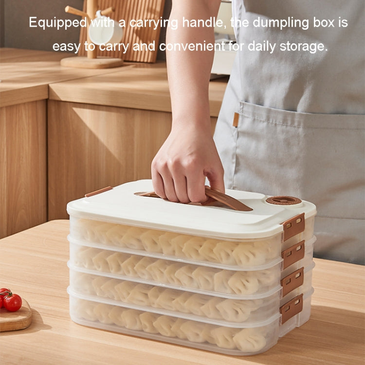 Hộp Đựng Bánh Bao Thực Phẩm An Toàn Hộp Bảo Quản Bánh Bao Tươi Để Đông, 2 Tầng Có Nắp, 3 Tầng Có Nắp, 4 Tầng Có Nắp
