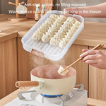 Hộp Đựng Bánh Bao Thực Phẩm An Toàn Hộp Bảo Quản Bánh Bao Tươi Để Đông, 2 Tầng Có Nắp, 3 Tầng Có Nắp, 4 Tầng Có Nắp
