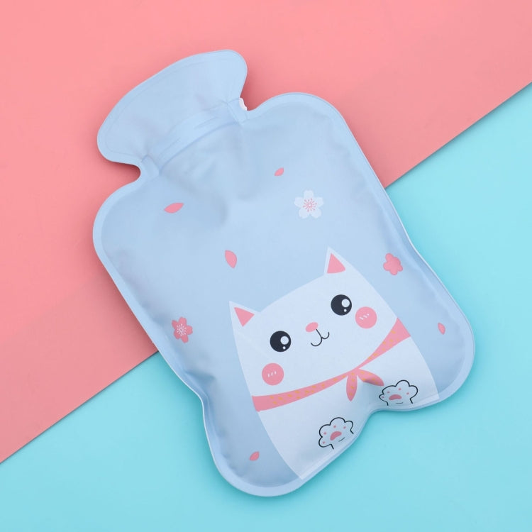 Túi nước nóng hoạt hình mini PVC mật độ cao, túi nước ấm mùa đông, kiểu dáng và màu sắc giao ngẫu nhiên, nhỏ 17x11cm, lớn 14.5x21cm