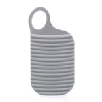 Bàn giặt silicone mềm gập được dùng trong gia đình, màu trắng, xám, xanh lá
