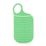 Bàn giặt silicone mềm gập được dùng trong gia đình, màu trắng, xám, xanh lá