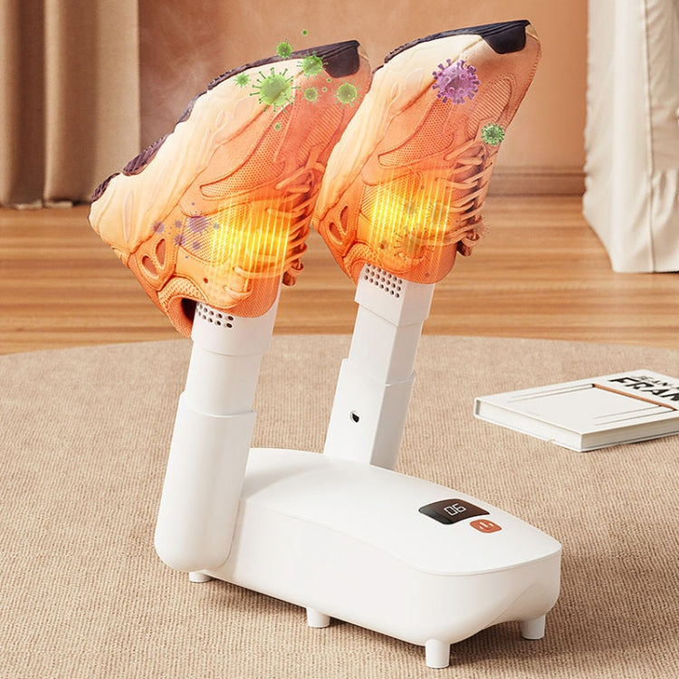Máy sấy giày diệt khuẩn và khử mùi bằng tia UV tím hẹn giờ thông minh cho nhà, model YM-102, phích cắm Mỹ, phích cắm EU