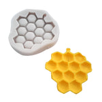 Khuôn Silicone Hình Tổ Ong Có Kết Cấu Khuôn Bánh Fondant Socola Con Ong, Mk-2019 Xám Nhạt, Mk-2340 Xám Nhạt, Mk-2373 Hồng, Mk-2373 Xám Nhạt