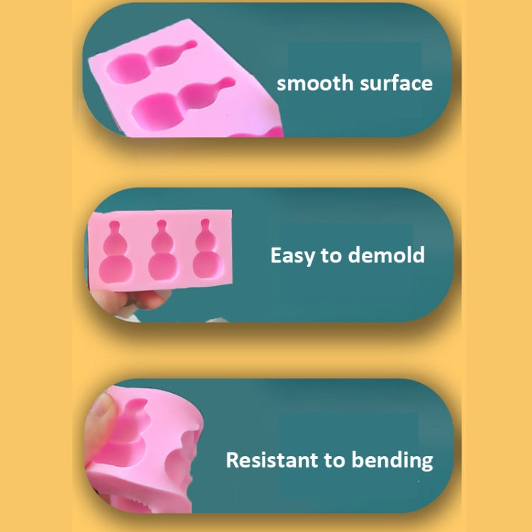 Khuôn Silicone Con Ong Nhỏ Khuôn Bánh Fondant Socola, Mk-3171 Hồng, Mk-3171 Xám Nhạt, Mk-3172 Hồng, Mk-3172 Xám Nhạt