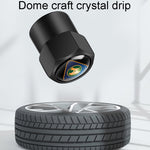 4pcs /Set Car Labeled Metal Tire Valve Caps Automobile Universal Modified Valve Covers, Car Labeled