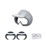 Đệm bảo vệ mặt kính VR PICO 4 Hibloks có quạt, 1 miếng PU bông, 2 miếng PU bông, 1 miếng lụa đá, 2 miếng lụa đá