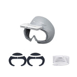 Đệm bảo vệ mặt kính VR PICO 4 Hibloks có quạt, 1 miếng PU bông, 2 miếng PU bông, 1 miếng lụa đá, 2 miếng lụa đá