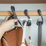 5 móc treo tủ quần áo, giá đựng mũ và khăn, móc treo hình cung chống biến dạng