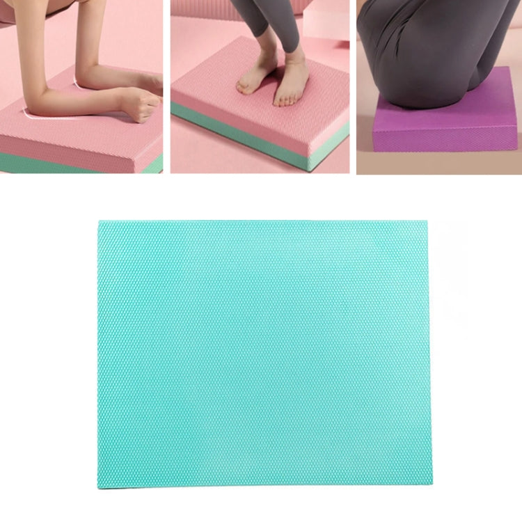 Thảm cân bằng 40x50x6cm, thảm thể thao quỳ gối, thảm hỗ trợ tập thể dục phẳng, màu xanh Tiffany, hồng thiên niên kỷ, xanh đậm, tím