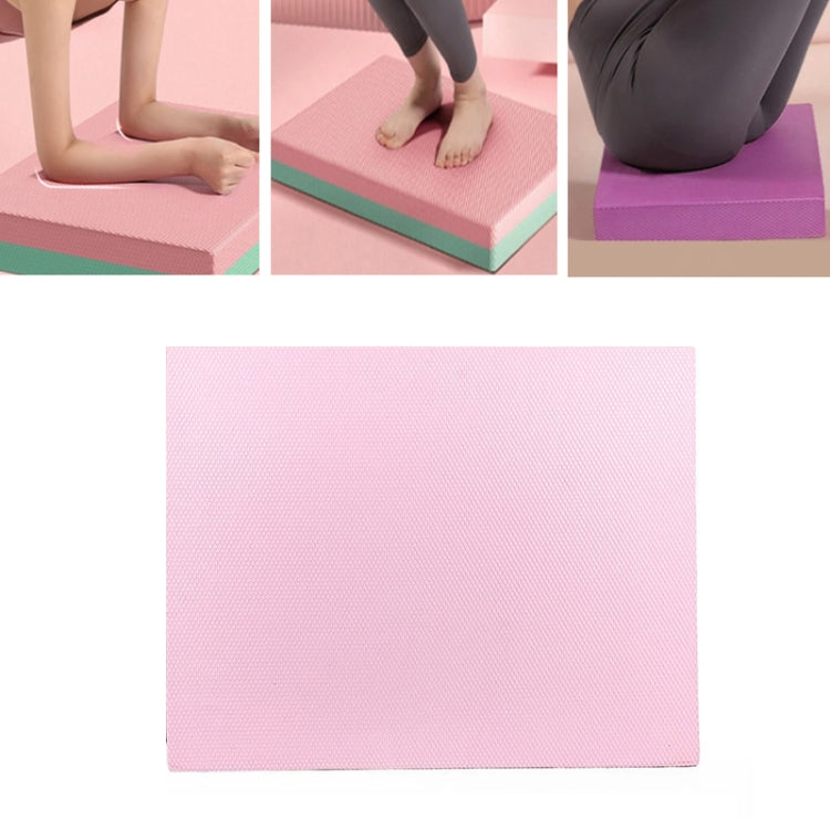 Thảm cân bằng 40x50x6cm, thảm thể thao quỳ gối, thảm hỗ trợ tập thể dục phẳng, màu xanh Tiffany, hồng thiên niên kỷ, xanh đậm, tím
