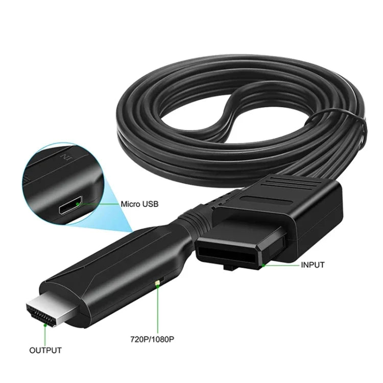 N64 To HDMI Converter For Nintendo Gamecube N64 / SNES / NGC, N64 To HDMI