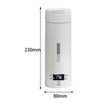 Cốc Nước Gia Nhiệt Điện 300W 500ml Ấm Đun Nước Thông Minh Kiểm Soát Nhiệt Độ, SUS304 Phích Cắm Mỹ, SUS316 Phích Cắm Mỹ, SUS304 Phích Cắm Anh, SUS316 Phích Cắm Anh, SUS304 Phích Cắm EU, SUS316 Phích Cắm EU