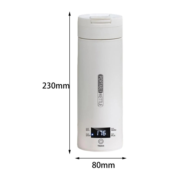 Cốc Nước Gia Nhiệt Điện 300W 500ml Ấm Đun Nước Thông Minh Kiểm Soát Nhiệt Độ, SUS304 Phích Cắm Mỹ, SUS316 Phích Cắm Mỹ, SUS304 Phích Cắm Anh, SUS316 Phích Cắm Anh, SUS304 Phích Cắm EU, SUS316 Phích Cắm EU