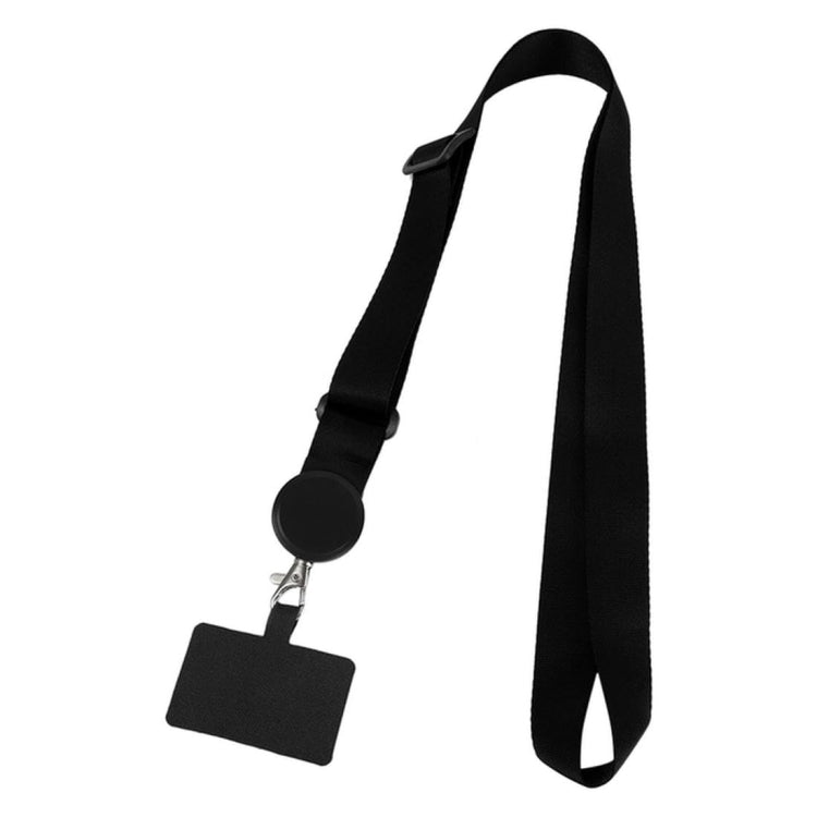 Dây đeo cổ chống mất điện thoại di động có thể tháo rời, màu đen, tím, be