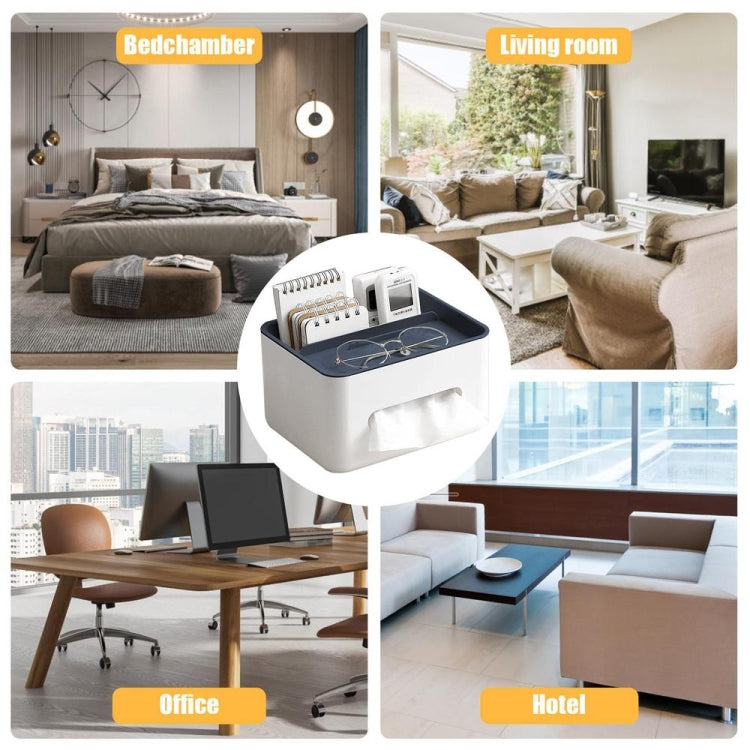 Hộp đựng khăn giấy đa năng, hộp đựng khăn ăn, hộp đựng điều khiển từ xa