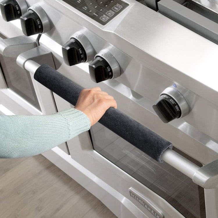 1 đôi bọc tay cầm tủ lạnh chống trượt, bọc tay cầm lò vi sóng chống dầu mỡ