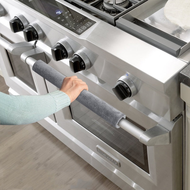 1 đôi bọc tay cầm tủ lạnh chống trượt, bọc tay cầm lò vi sóng chống dầu mỡ