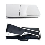 Vỏ bảo vệ chống bụi cho máy chủ PS5 Slim Disc & Digital, màu xám đứng, đen đứng, xám ngang, đen ngang