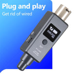 Hệ thống micro không dây MTU-002 UHF DSP, bộ phát & thu mic/line hai chế độ