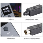 Hệ thống micro không dây MTU-002 UHF DSP, bộ phát & thu mic/line hai chế độ