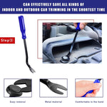 Bộ dụng cụ tháo và tỉa bảng điều khiển âm thanh xe ô tô 5 cái/bộ
