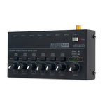 Bộ trộn âm thanh stereo 6 kênh siêu nhỏ gọn, ít ồn, phích cắm Mỹ, MIX600