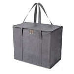 Túi giữ nhiệt giấy bạc nhôm Bento không dệt có đế, túi đựng cơm mang đi, 41x26x33cm