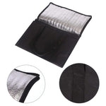Túi giữ nhiệt giấy bạc nhôm Bento không dệt có đế, túi đựng cơm mang đi, 41x26x33cm