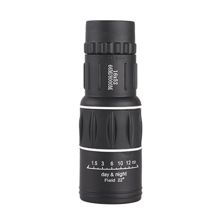 Ống nhòm đơn quan sát chim ngoài trời 16x52 độ nét cao, lăng kính 16x52, phim xanh 16x52, không túi 16x52, kèm kẹp+chân máy 16x52