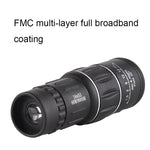 Ống nhòm đơn quan sát chim ngoài trời 16x52 độ nét cao, lăng kính 16x52, phim xanh 16x52, không túi 16x52, kèm kẹp+chân máy 16x52