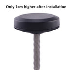 Ốp bảo vệ AirTag thế hệ 2 / AirTag thế hệ 1 gắn tai nghe ẩn trên xe đạp chống trộm, giá đỡ định vị xe đạp, hình tròn, nắp bia