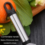 Dao gọt inox đa năng, dụng cụ cạo rau củ quả gia đình, mở nắp chai