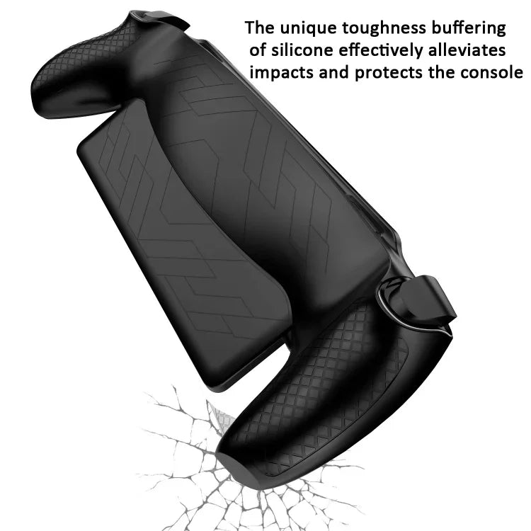 Vỏ bảo vệ silicone cho máy chơi game Sony PS Portal, phủ dầu, bảo vệ toàn diện, silicone