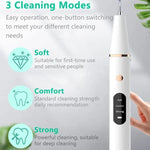 Máy cạo răng điện siêu âm làm sạch mảng bám và vôi răng có đèn LED, gói A, gói B, gói A kèm phụ kiện, gói B kèm phụ kiện