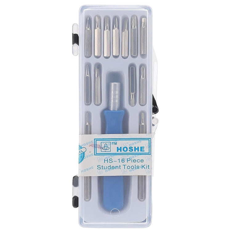 Bộ tua vít mini 16 trong 1 HOSHE với nhiều đầu tua vít, dụng cụ sửa đồng hồ và kính mắt