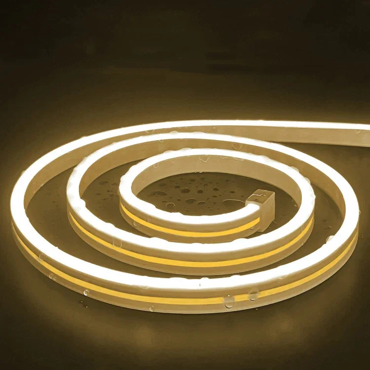 Bộ đèn LED dây silicone neon mềm dẻo USB 5V 2m, USB (hồng), USB (màu ấm), USB (xanh dương)
