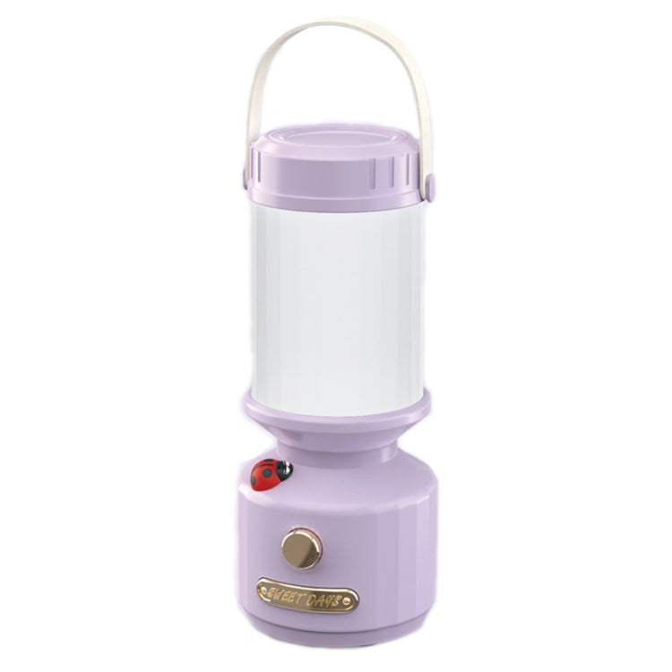 Đèn ngủ đầu giường LED điều chỉnh độ sáng Tripolar, đèn trang trí cắm trại tạo không gian
