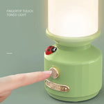 Đèn ngủ đầu giường LED điều chỉnh độ sáng Tripolar, đèn trang trí cắm trại tạo không gian