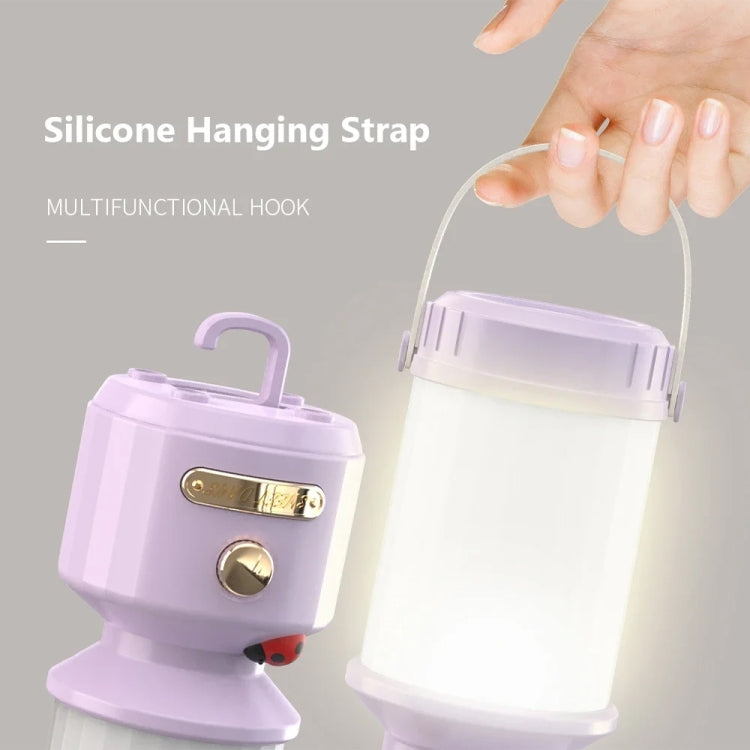 Đèn ngủ đầu giường LED điều chỉnh độ sáng Tripolar, đèn trang trí cắm trại tạo không gian
