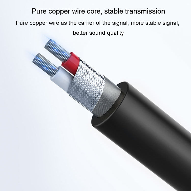 Cáp âm thanh JINGHUA 3.5mm sang 6.5mm cho ampli đàn guitar 6.35mm, dài 0.5m, 1.5m, 3m, 5m