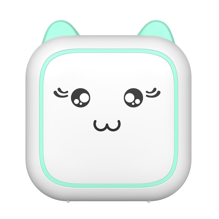 Máy in ảnh nhiệt Bluetooth mini M5 hình hoạt hình, màu xanh dương, màu hồng