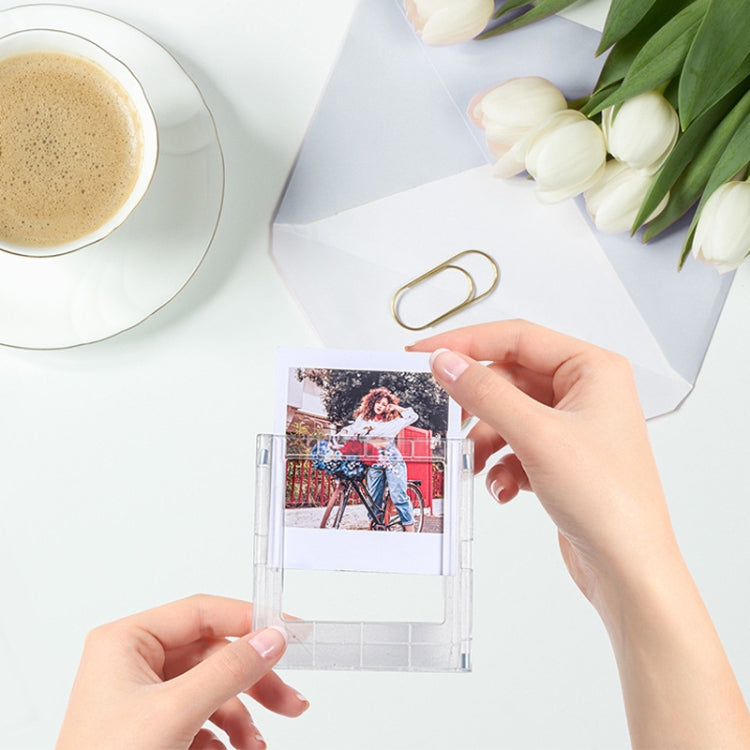 Khung ảnh vuông Polaroid nam châm lắp ráp nam châm tủ lạnh