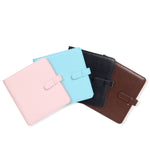 Sổ lưu trữ thẻ ngân hàng vé ảnh Polaroid Square 288, hồng, xanh, đen, nâu