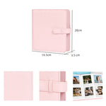 Sổ lưu trữ thẻ ngân hàng vé ảnh Polaroid Square 288, hồng, xanh, đen, nâu