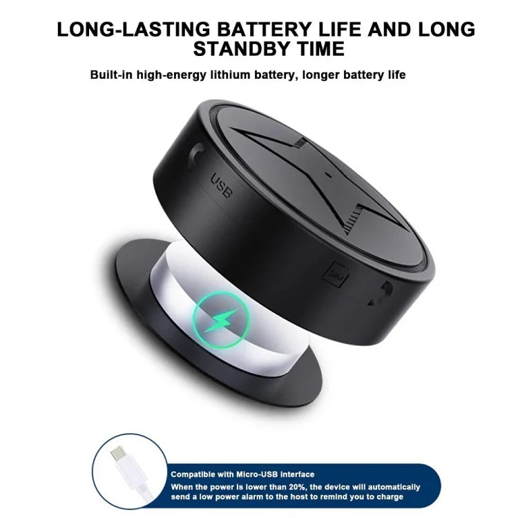 Thiết bị định vị GPS từ tính mạnh không dây 2G cho thú cưng/người già/trẻ em, PG12
