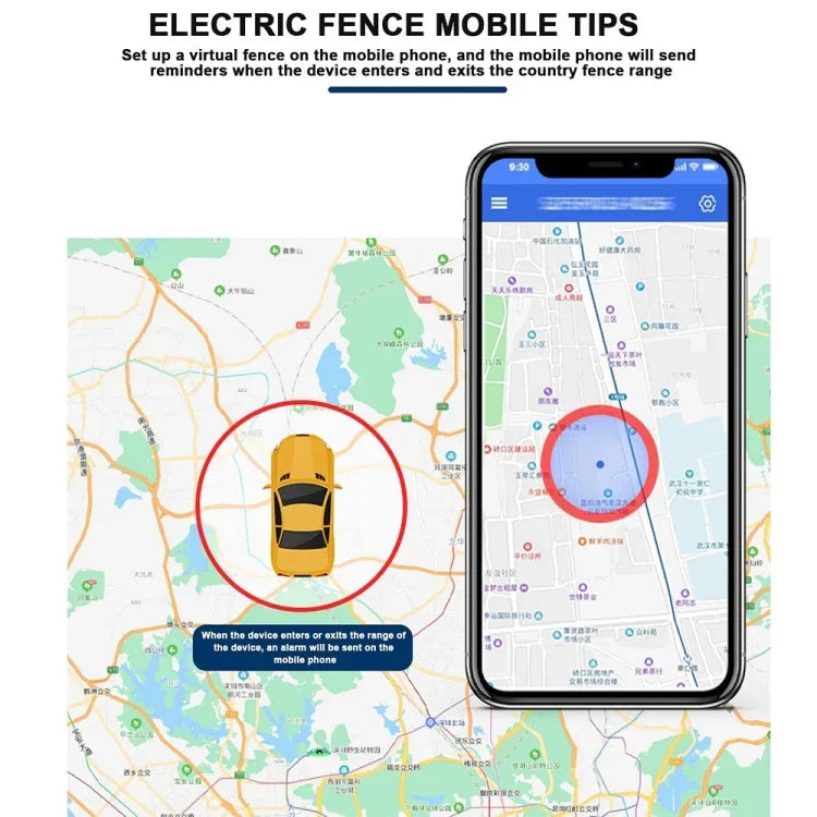 Thiết bị định vị GPS từ tính mạnh không dây 2G cho thú cưng/người già/trẻ em, PG12