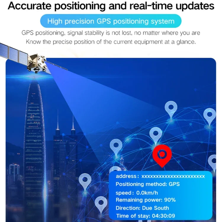 Thiết bị định vị GPS chống nước 2G cho xe máy và ô tô, PG10WiFi