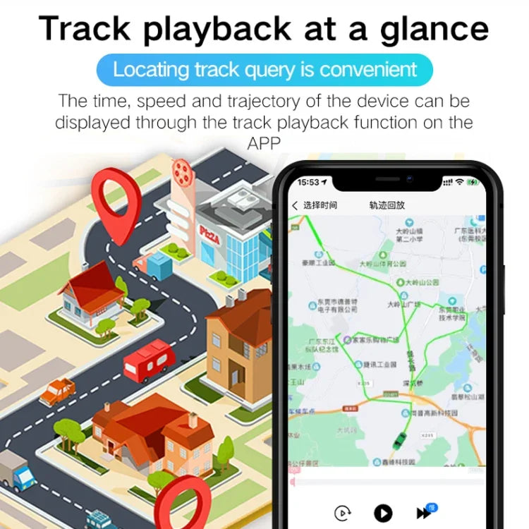 Thiết bị định vị GPS chống nước 2G cho xe máy và ô tô, PG10WiFi